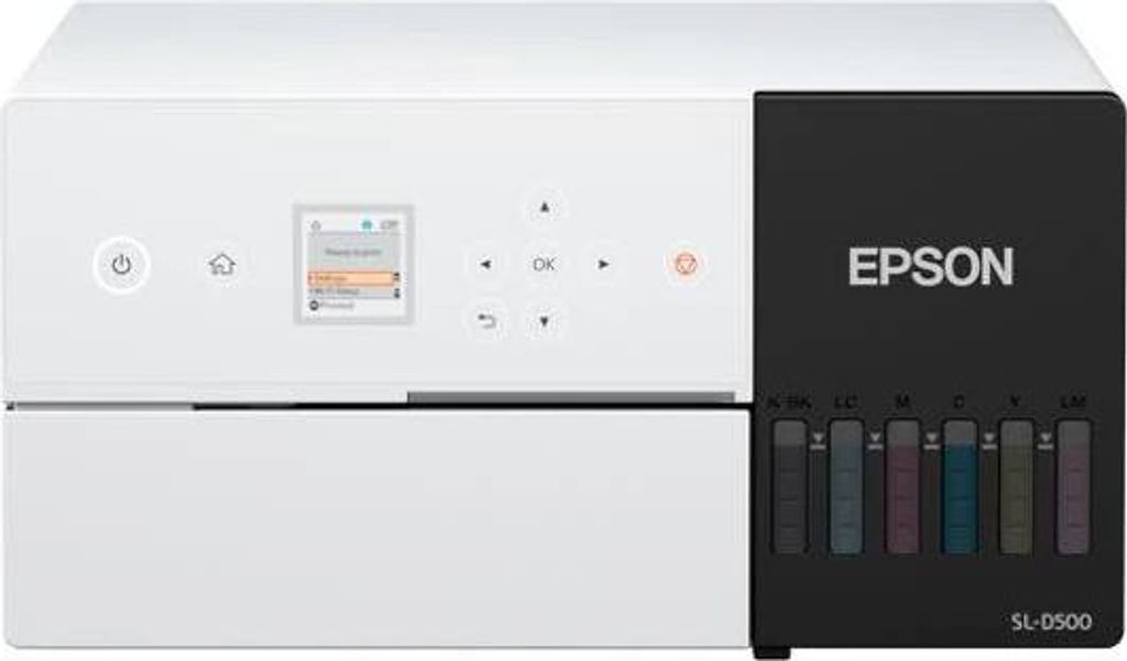 Epson SureLab SL-D500 Minilab Ecotank Fotodrucker vorne/hinten 10x15cm