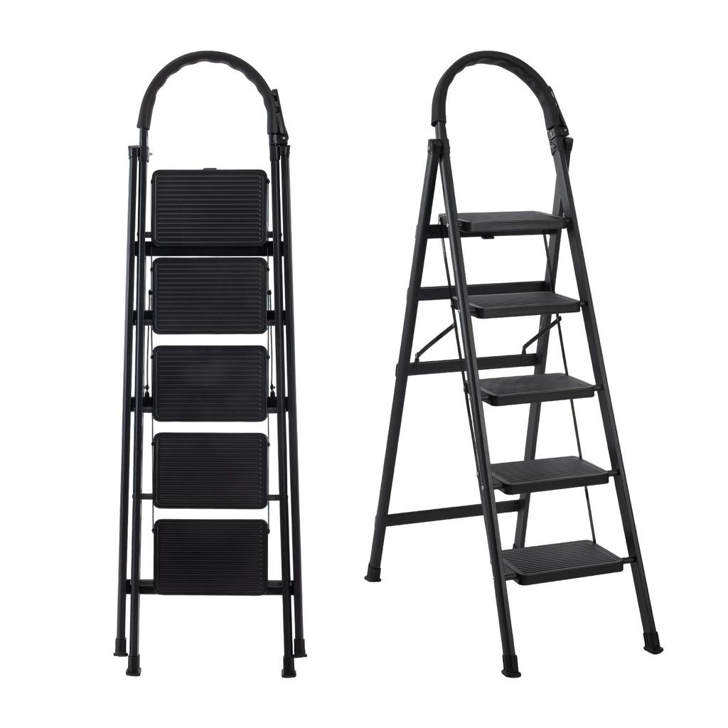 Échelle pliante SevenComfort à 5 marches, supportable Image du produit 