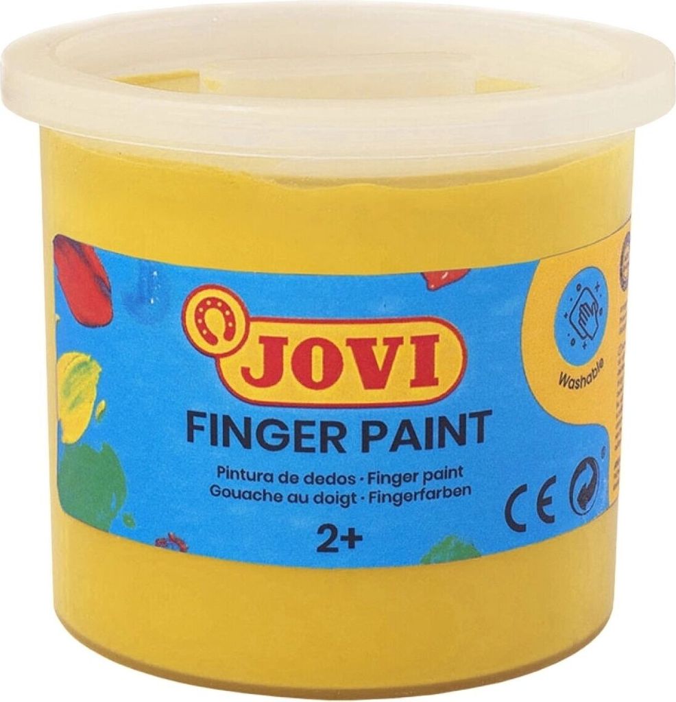 Jovi 56003 Fingerfarbe Yellow 125 ml 1 stk