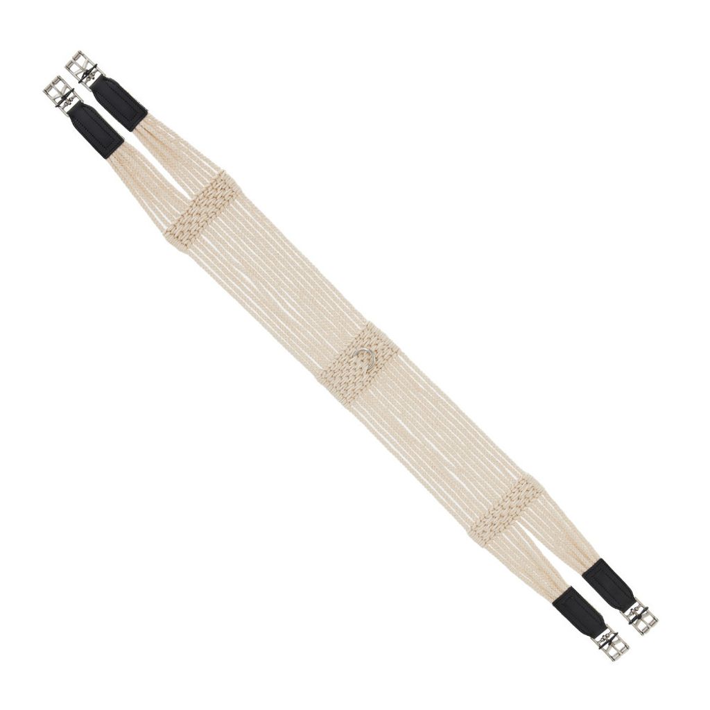 Kieffer Schnurgurt Baumwolle Contour in 3 farben, Farbe:weiß, Größe:140 cm