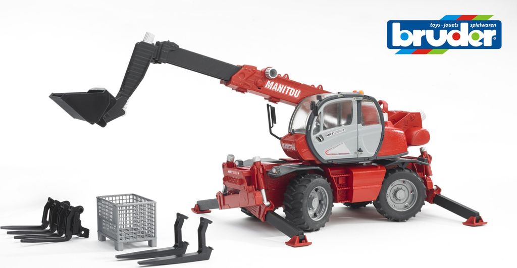 BRUDER MRT 2150, 4 rok / roky, Plast, Čierna, Červená Obrázok produktu 