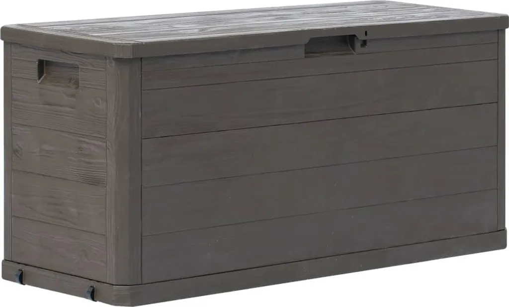 Contenitore da giardino 280 L Marrone