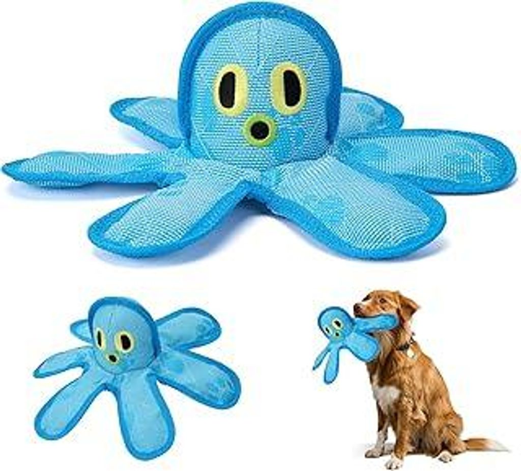 apollo walker hundespielzeug Hunde interaktives quietschend Octopus