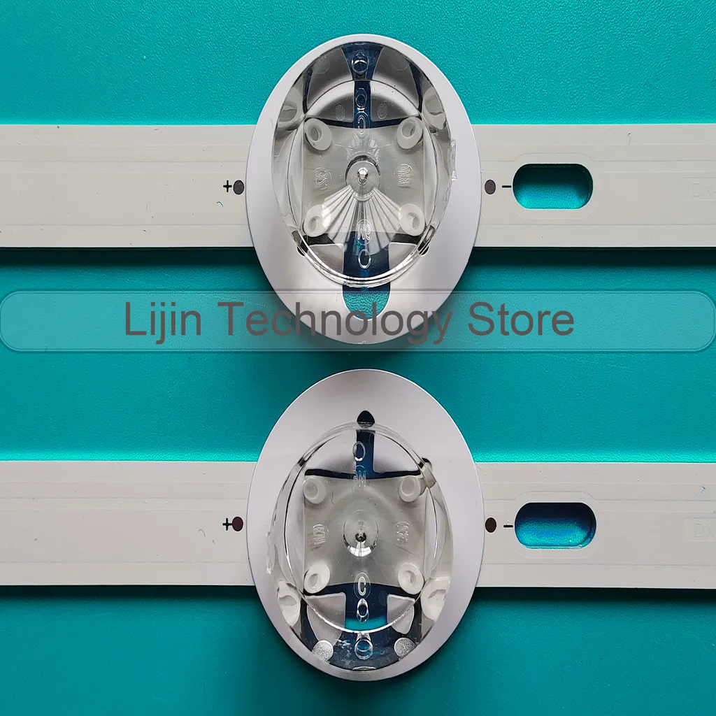 Kit 12 Strisce LED Retroilluminazione TV 595mm 3V - Ricambio Professionale - 3