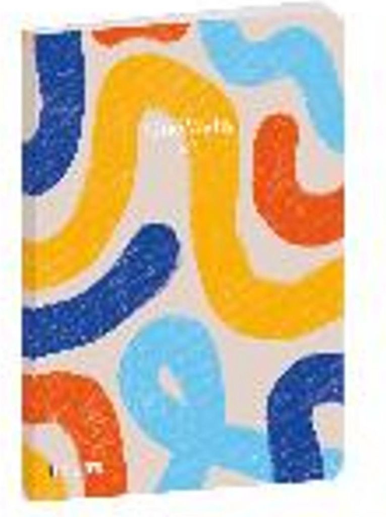 Notizbuch Ikon 15x21 64 Blatt liniert Luftschlange