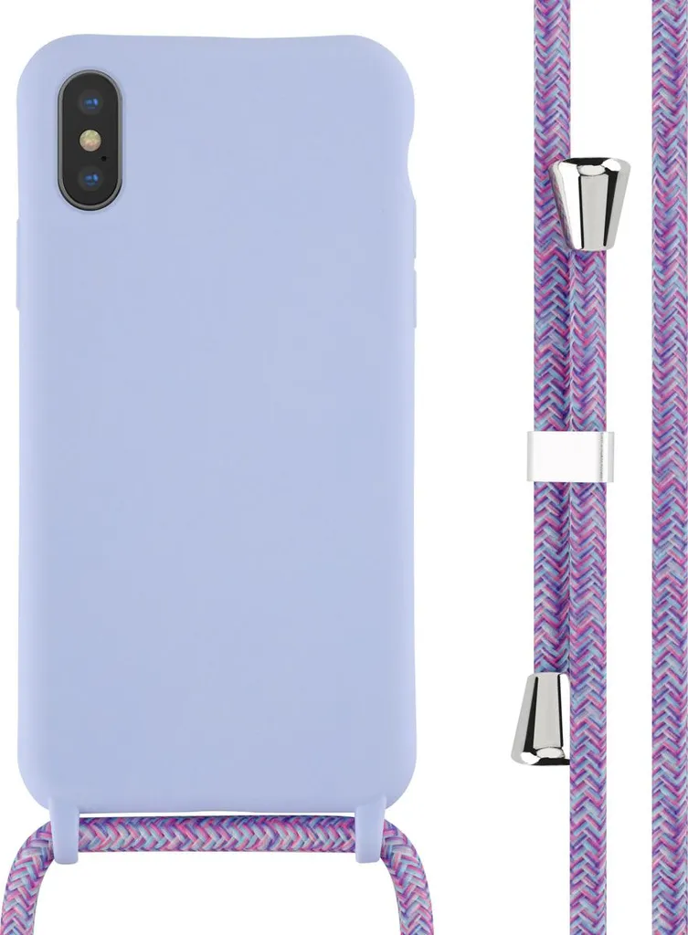 Wirvyuer Cover Compatible con iPhone 14 Pro Custodia con Cordino
