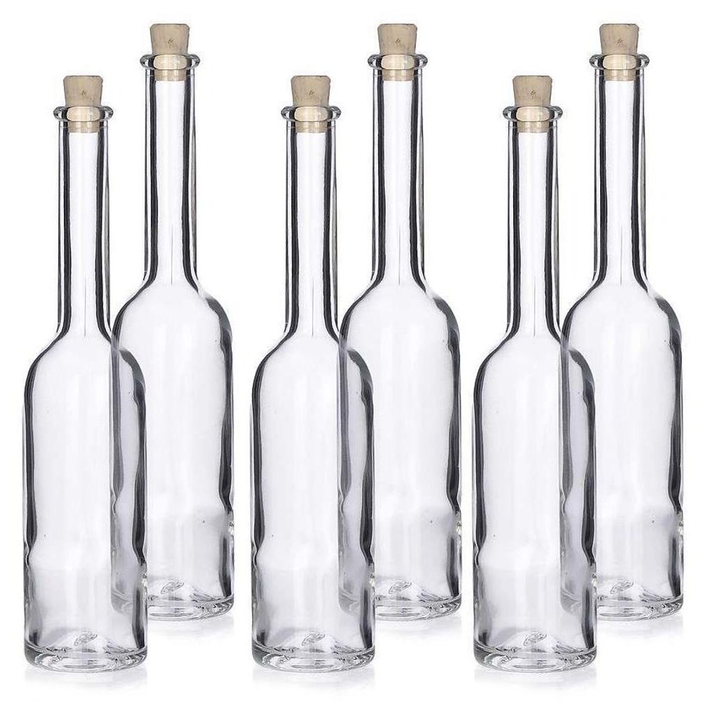 Bouteille en verre de 100 ml avec entonnoir transparent et Image du produit 