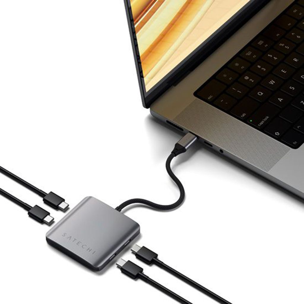Satechi, Rozbočovač USB-C 100W Power Delivery 4 datové Obrázek produktu 7