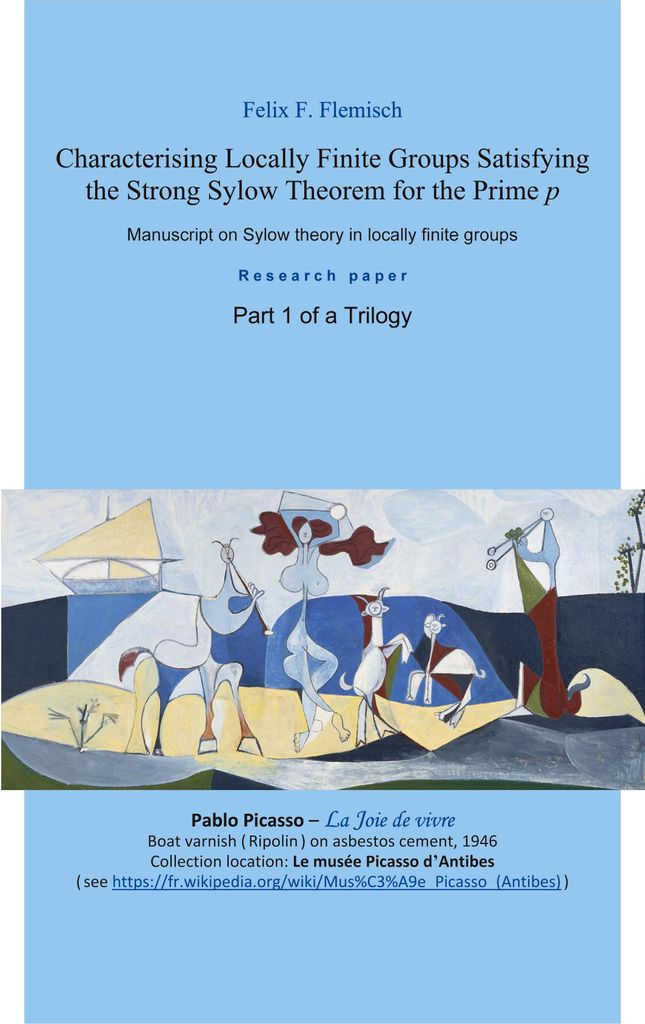 Characterising Locally Finite Groups Satisfying the Strong Sylow Theorem for the Prime p - Part 1 of a Trilogy