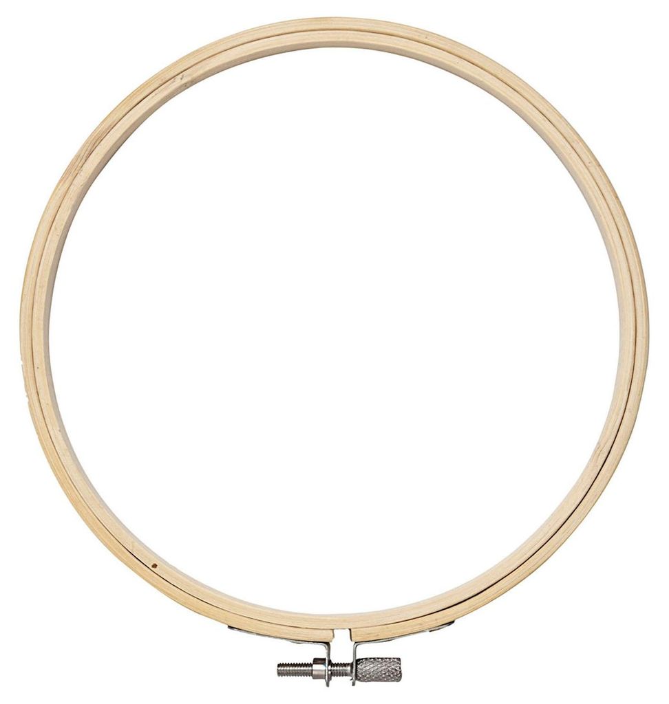 Dřevěný vyšívací rámeček, Ø 15 cm Obrázek produktu 
