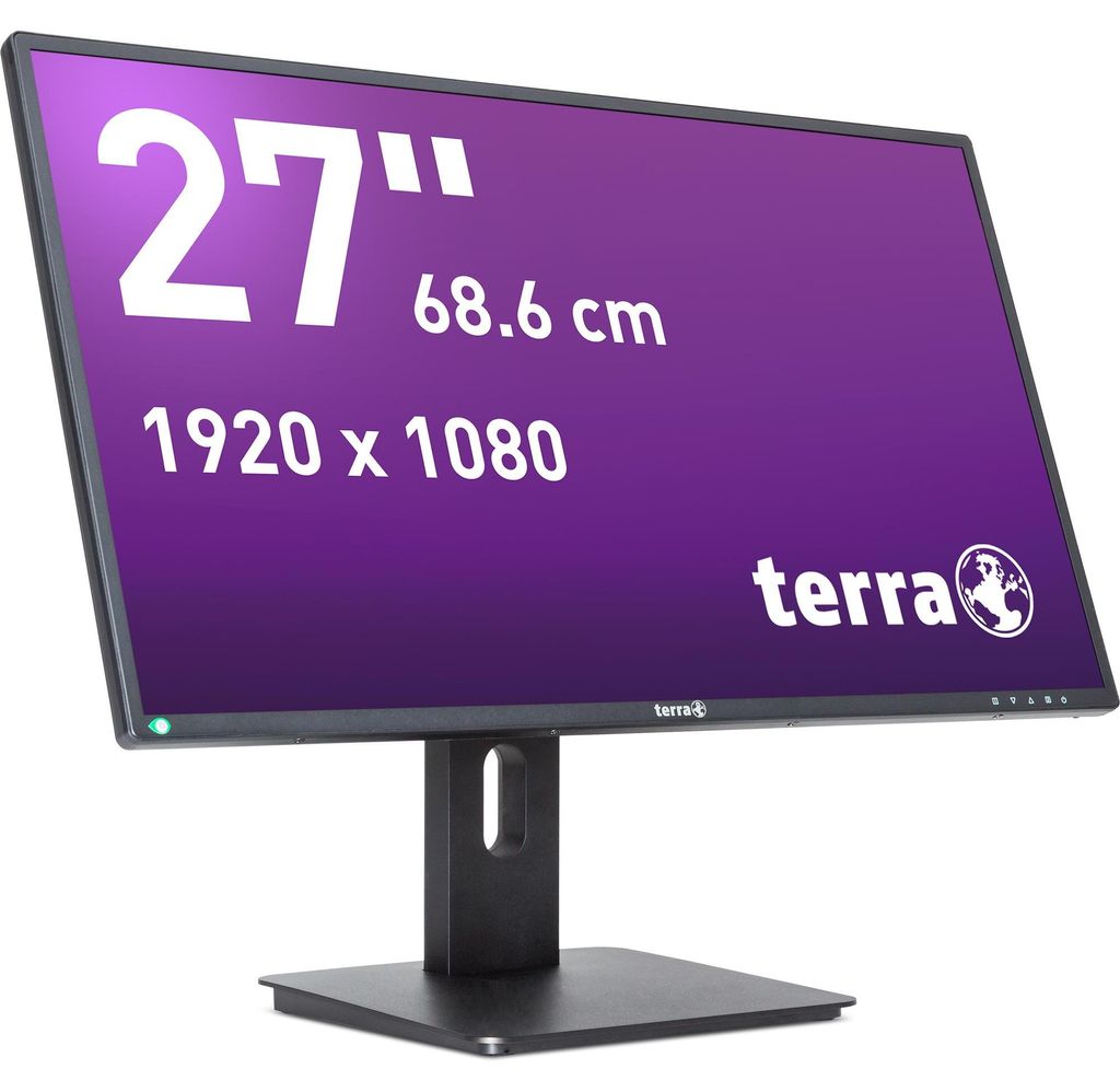 TERRA LCD/LED 2756W PV V4 schwarz GREENLINE PLUS, 68,6 cm Produktbild 