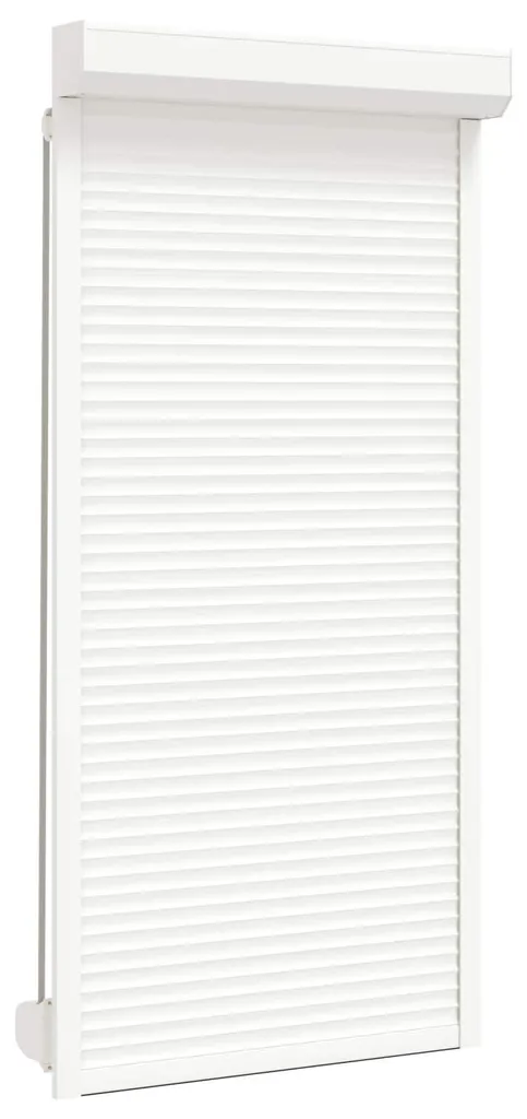 Volet roulant pour fenêtre 100x210 cm isolant blanc en alu VidaXL