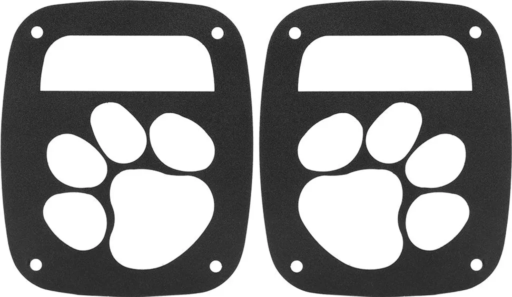 Protège-feux arrière pattes d'ours pour Jeep Wrangler TJ 1997-2006