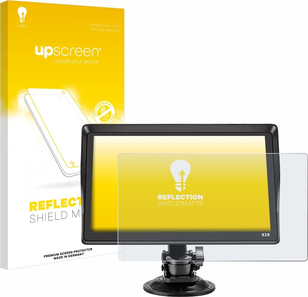 upscreen Schutzfolie für Xgody X10 9" Displayschutz Displayschutzfolie Folie Matt Entspiegelungsfolie