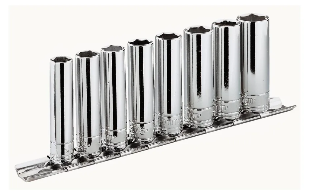 Composition Facom 1/4" avec douilles OGV et cliquet réversible rapide