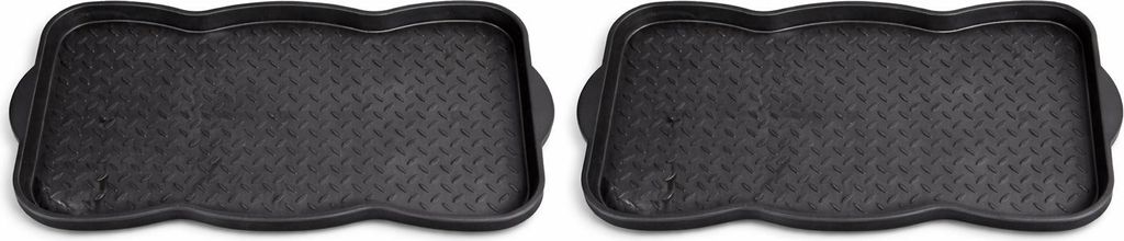 2 stuks schoenenrek met opvangbak, geschikt voor 3 paar Productafbeelding 
