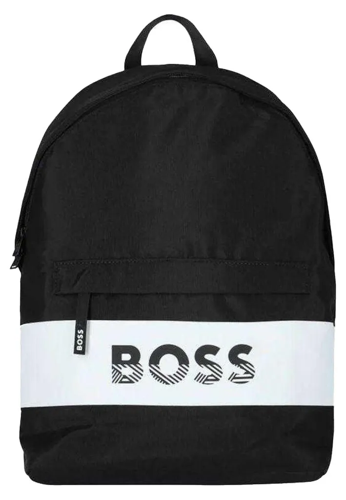 Sac à dos Boss logo noir et blanc 15L PP9941 - Accessoire de luxe