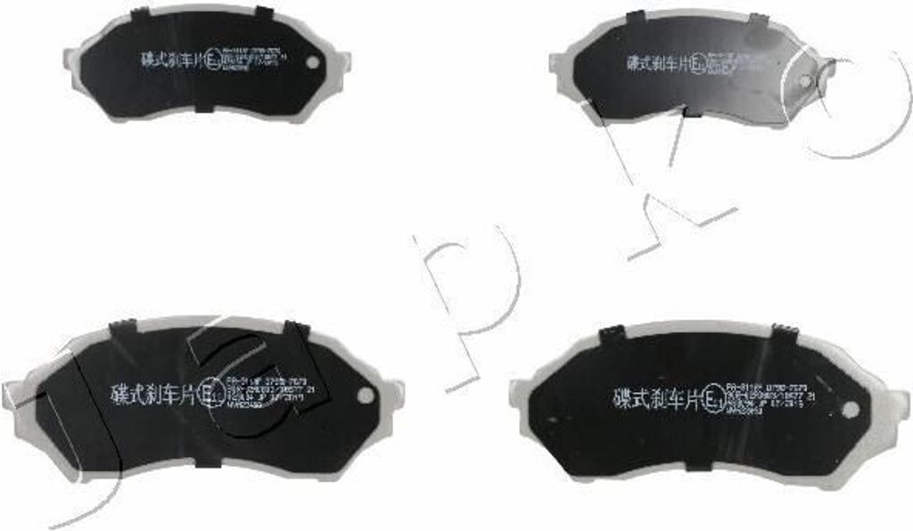 JAPKO Bremsbeläge Satz Vorne Bremsklötze für MAZDA 323 F VI (BJ) 50311