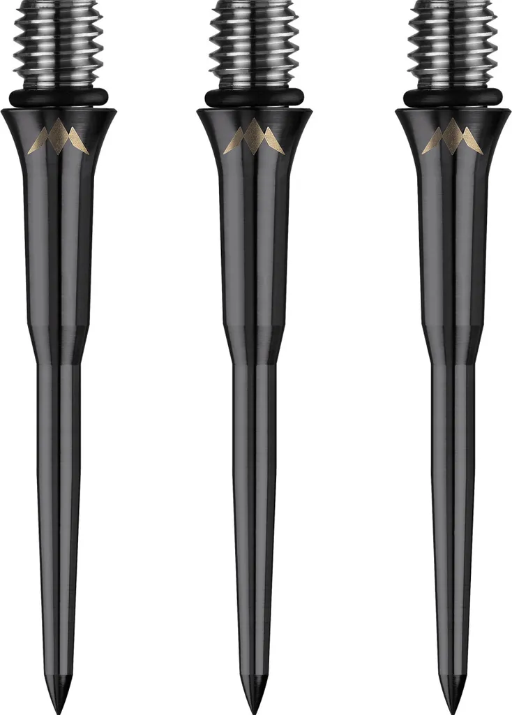 Embouts Métalliques 30 mm Titan Pro Noir pour Bloquer vos Rideaux Lourds
