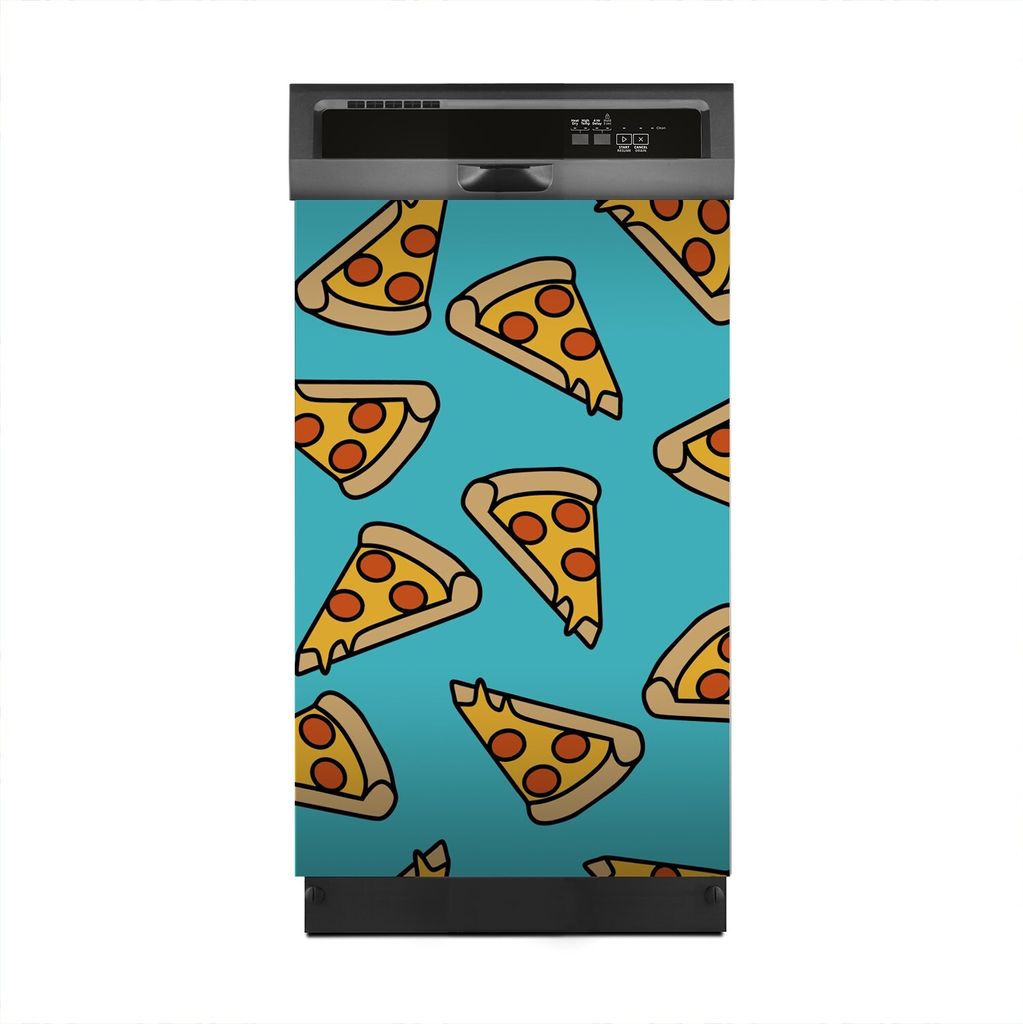 Aufkleber sticker 45x70 cm Dekorative folie Spülmaschine - Pizza Italy Essen