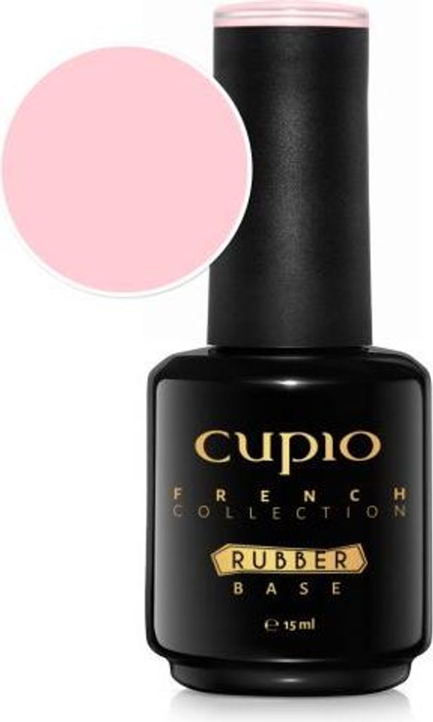 Rubber Base Cupio French Collection - Cloud Pink 15ml