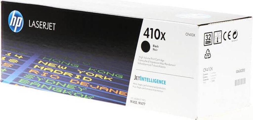 HP toner CF410X 410X noir Image du produit 