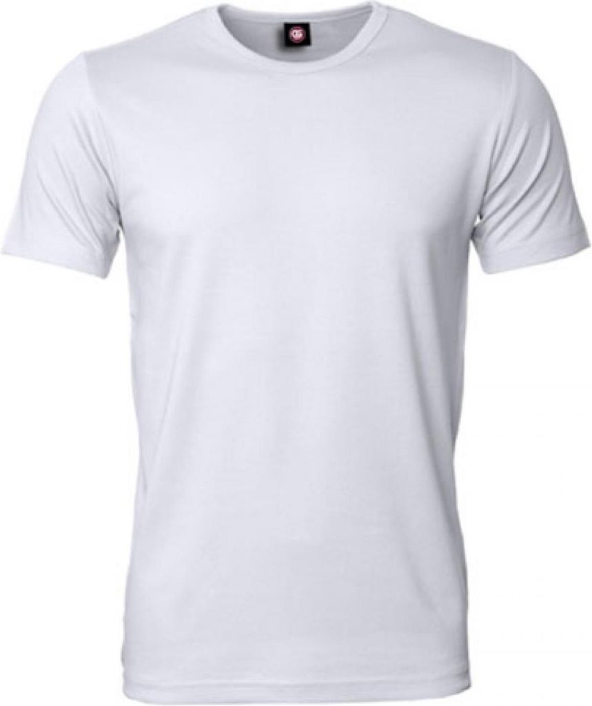 CG Workwear 09520-13 | Herren Kurzarm T-Shirt Taranto / 60 °C waschbar / Bügelfrei - Farbe: White - Größe: M