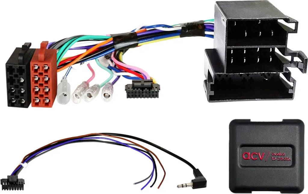 Adaptateur Autoradio ISO Multilead ACV pour Commandes au Volant Fiat