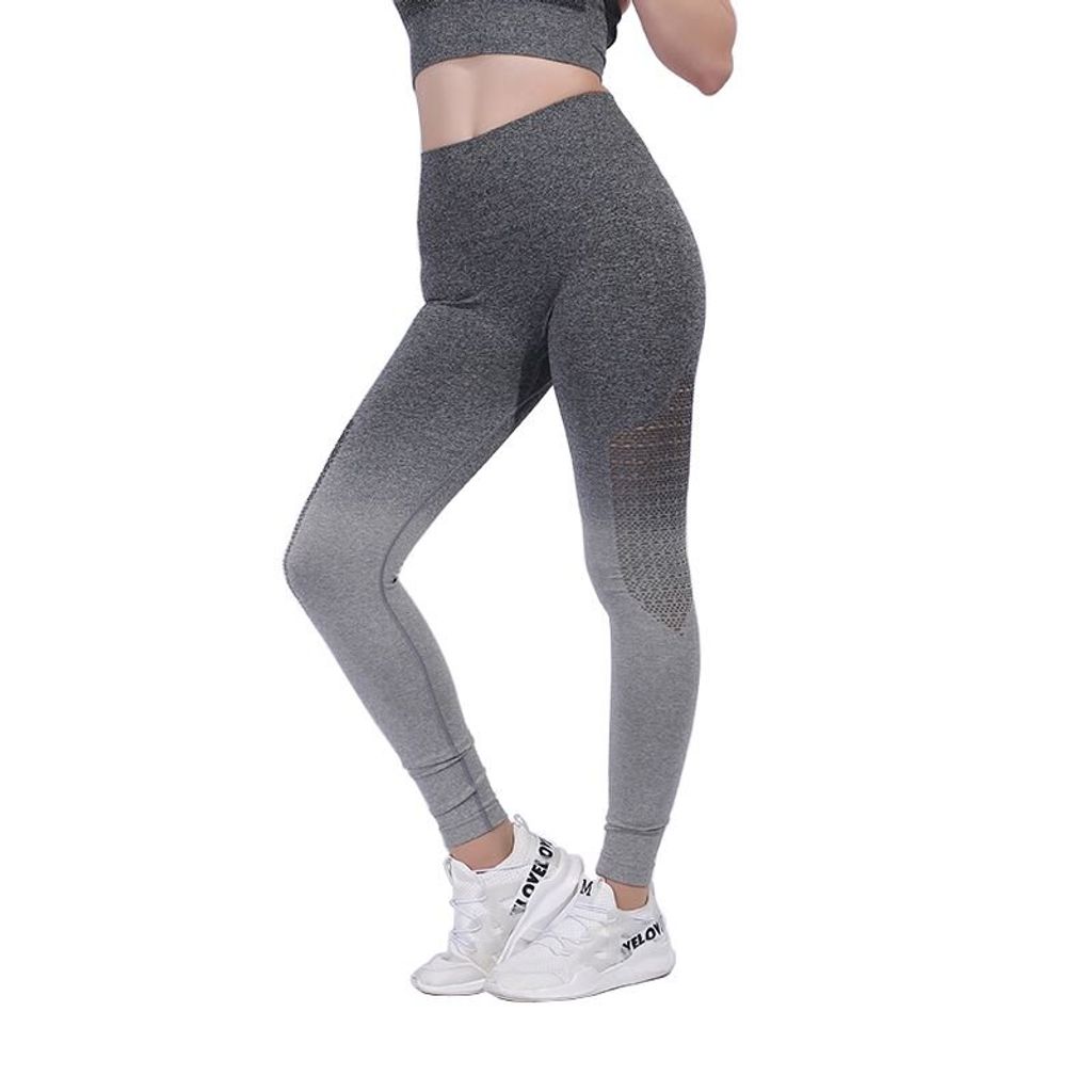 Leggings da ginnastica compressivi grigio, S Immagine del prodotto 