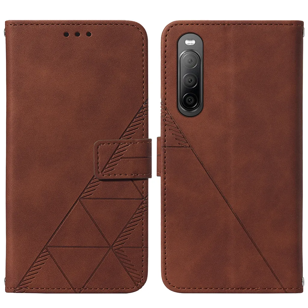 Custodia Portafoglio In Pelle Magnetica Per Sony Xperia 10 II – Cover Flip Con Slot Per Carte E Supporto Per Video - 3