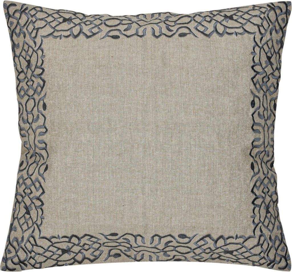 Marrakesch Kissenbezug Kissen 50x50 cm groß | Sofakissen Kuschelkissen aus Baumwolle bestickt als aesthetic Wohnzimmer Deko auf dem Sessel & Sofa ...