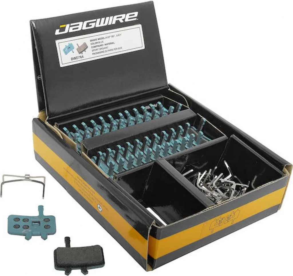 Plaquettes de frein à disque Jagwire Organic Sport, format vrac 1kg