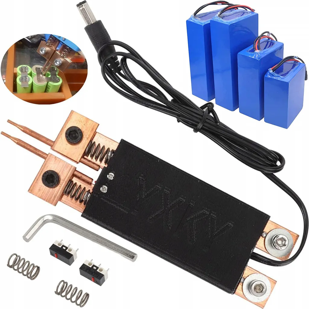 Kit Rosfix Sunkko 18650: Supporto Saldatura + Guaina Termica 155mm 1m