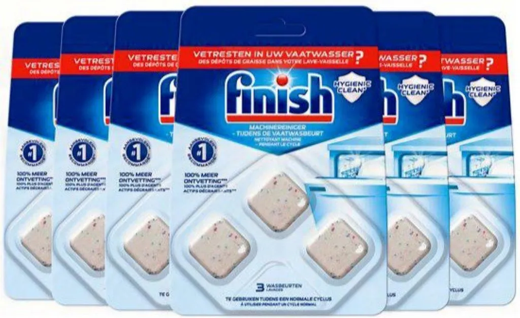 Finish Detergente Lavatrice Durante Lavaggio 18 Pezzi - Offerta Scorta