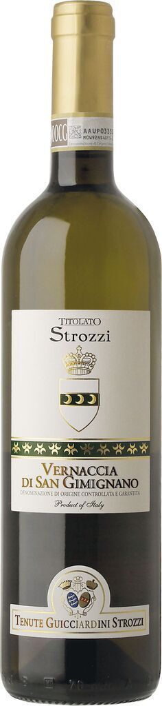 Vernaccia di San Gimignano DOCG Titolato Strozzi 2024 Toskana | Italien | 13% vol | 0,75 l