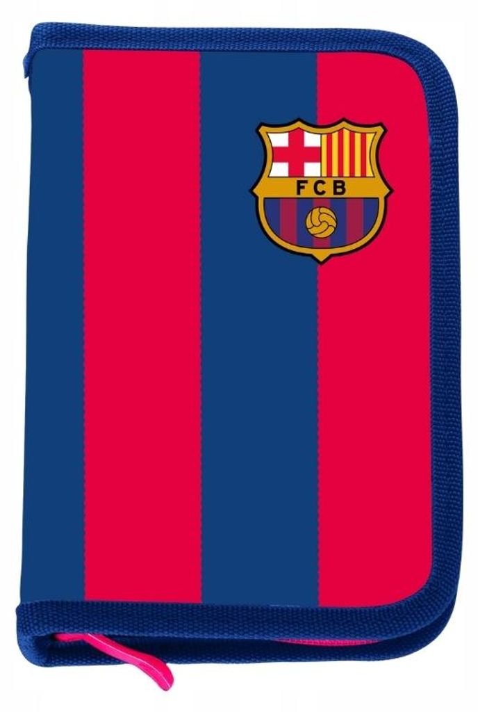 Einzelne Federmappe ohne Zubehör Klasse FC Barcelona Produktbild 
