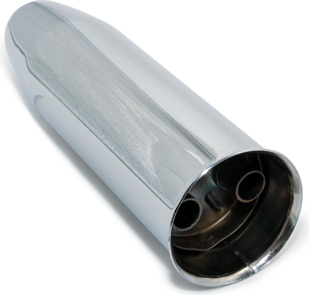 Auspuff - Endstück (alte Form) - Simson KR51/1 Schwalbe, KR51/2 Schwalbe, SR4-2 Star, SR4-3 Sperber, SR4-4 Habicht