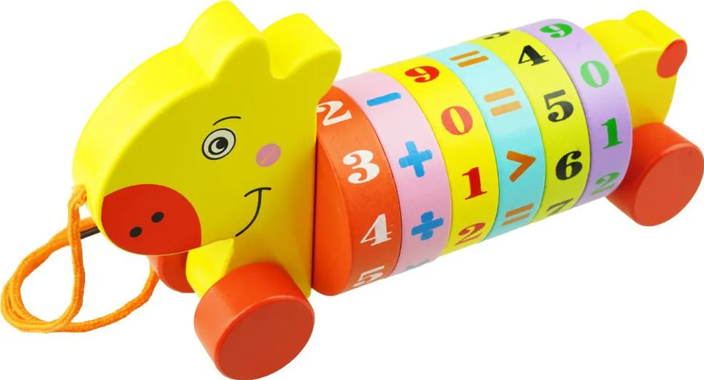 Puzzle 2 en 1 bois calcul : Apprendre les maths sans écran - 4