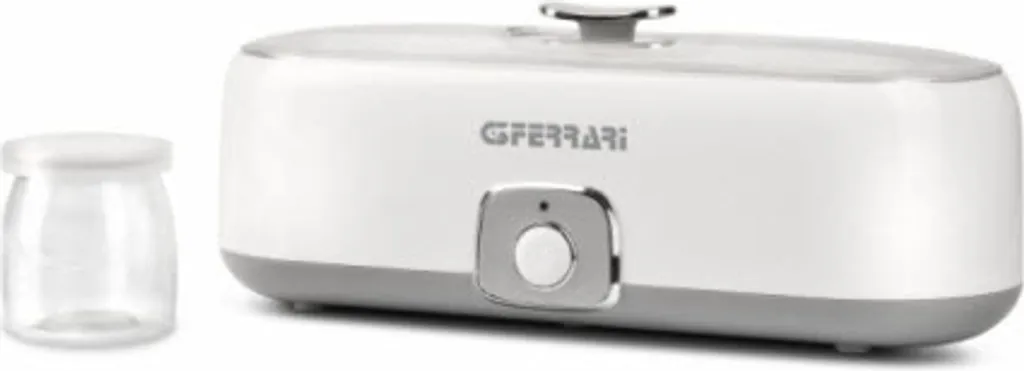 G3 Ferrari Fermento 4 Yogurtiera Elettrica per Yogurt 0,72 L 20 W Bianco