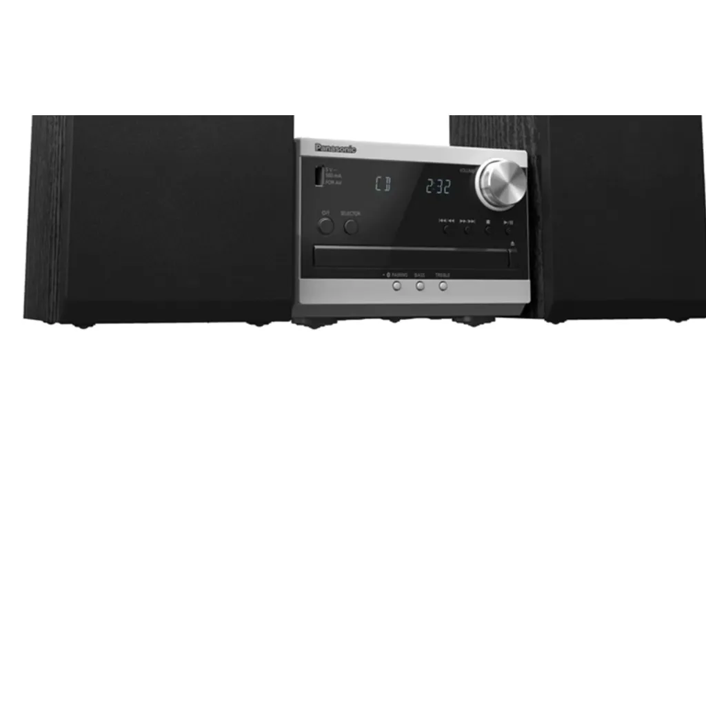 Chaîne Stéréo Bluetooth Panasonic SC-PM272EG-S avec Lecteur CD Argent
