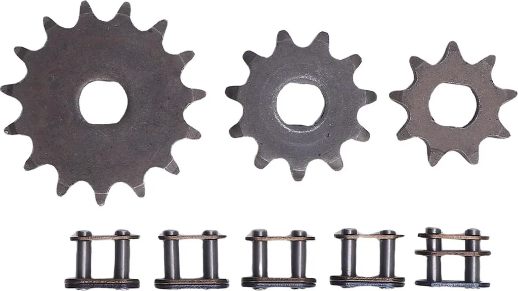 Pignoni T8F Acciaio Alta Resistenza 9T 11T 15T - Ricambi Mini Moto
