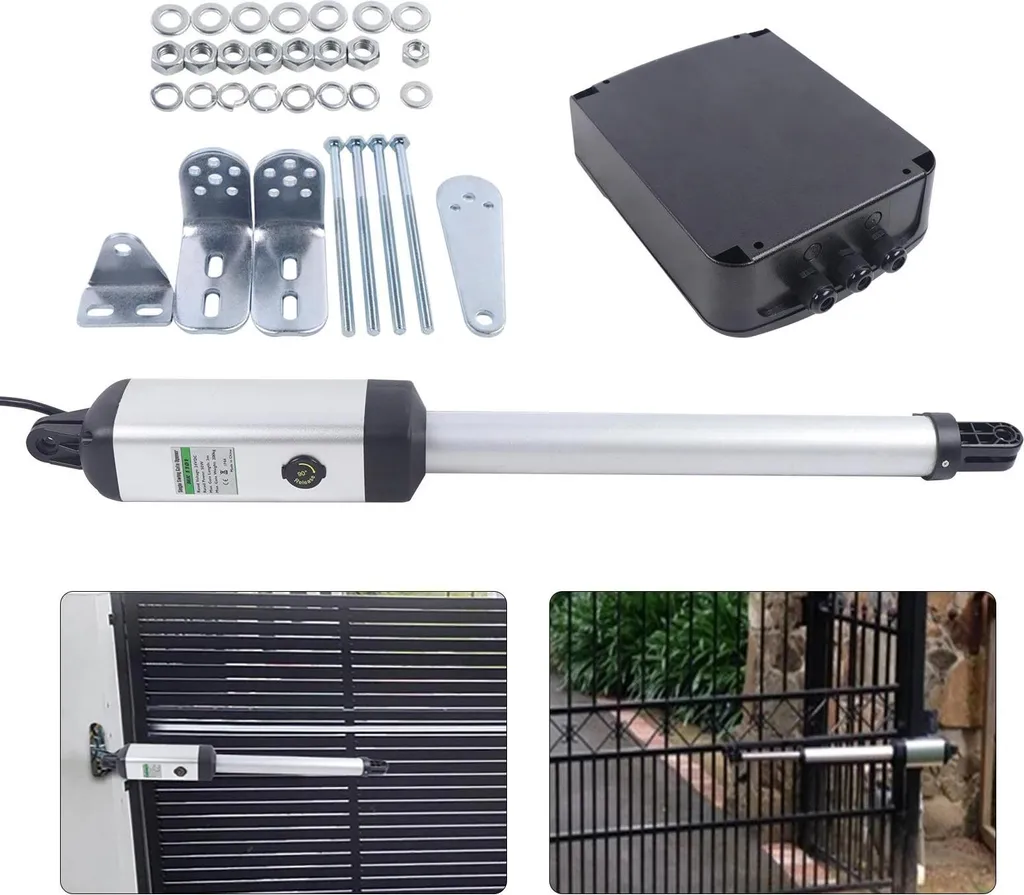 Motorisation pour petit portail et portillon - Kit 50W 24V Complet - 6