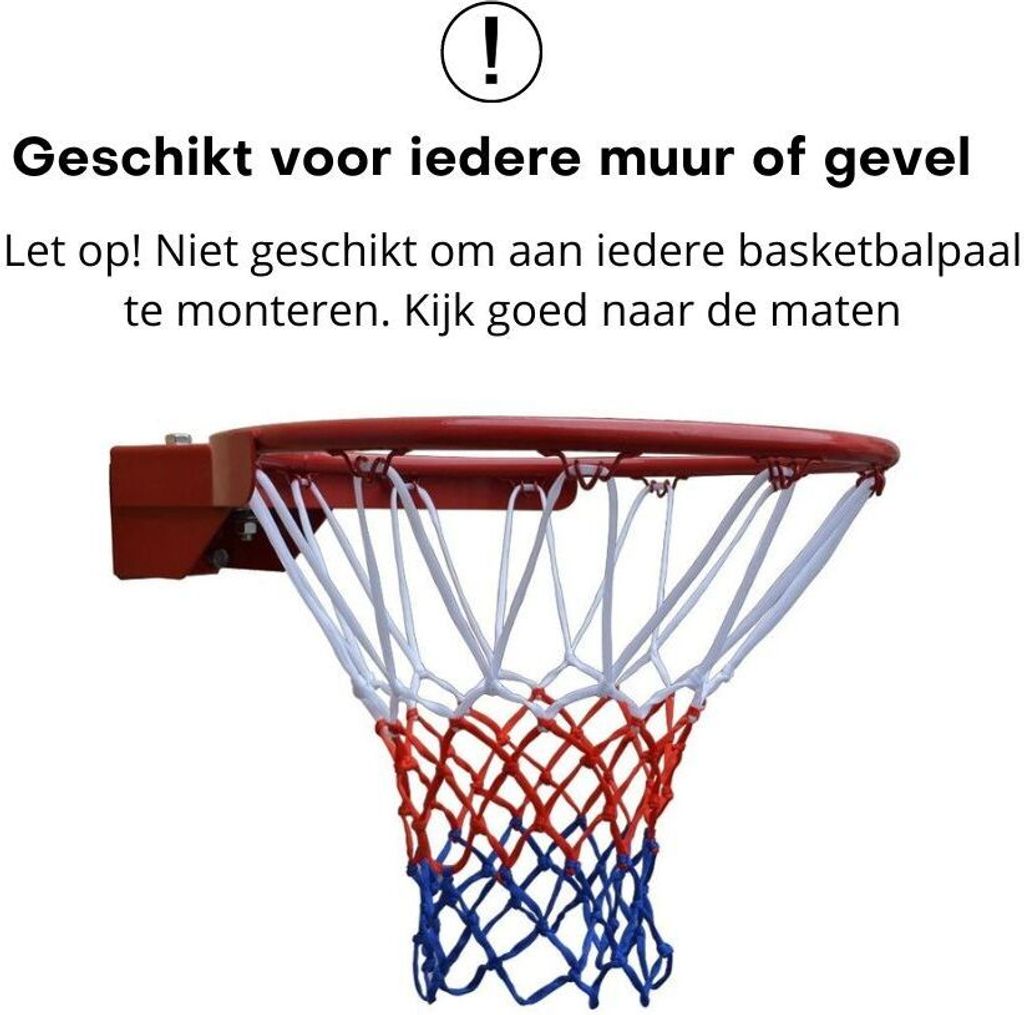 Pegasi Basketballring 38cm - Wetterfester Korb Für Garten & Hof