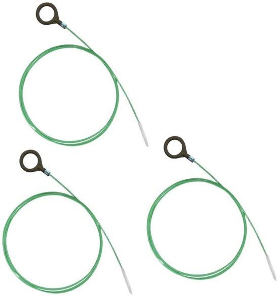 Auto flexibele afvoerborstel 300 cm lang 3 stuks
