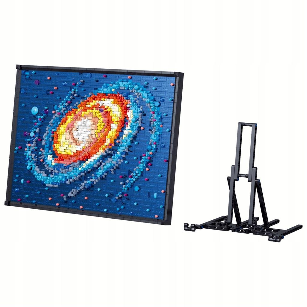 Milchstraßen-Galaxie mit Ständer Wanddeko, Geschenk für Weltraum- und Astronomie-Fans für Erwachsene, kreative Aktivität, Wandkunst fürs Wohn...