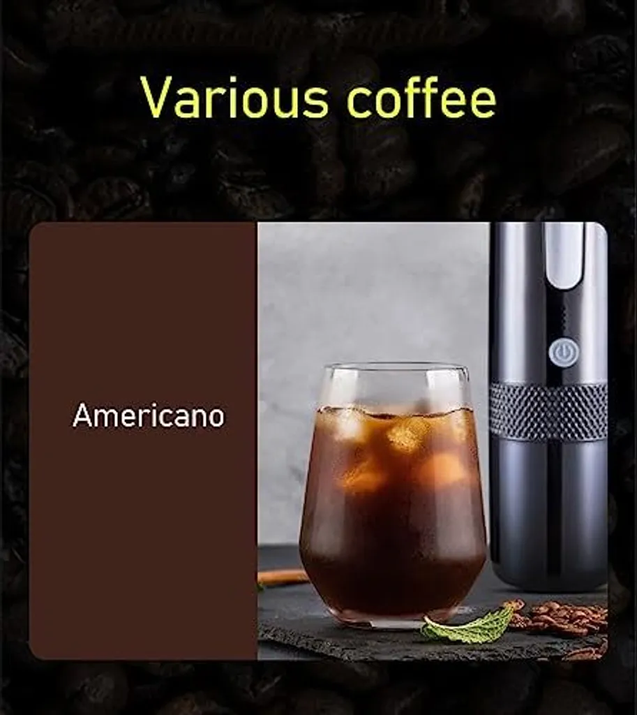 Caffettiera da Campeggio Bewinner: Espresso con Batteria per Auto e Tenda - 4