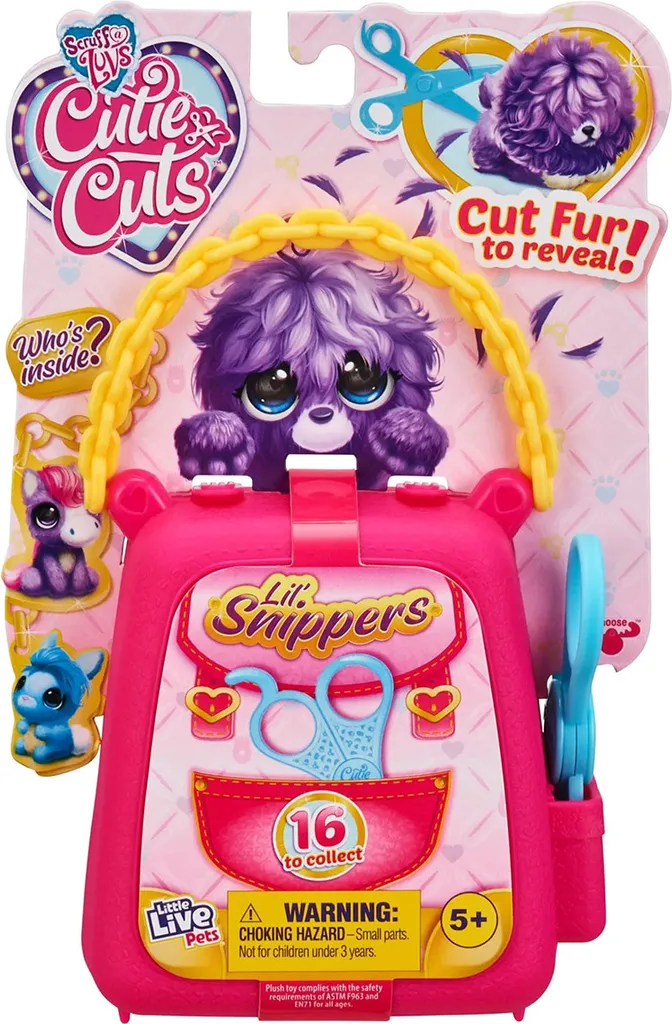 Moose Scruff-a-Luvs peluche Surprise multicolore - Set de jeu original - 5