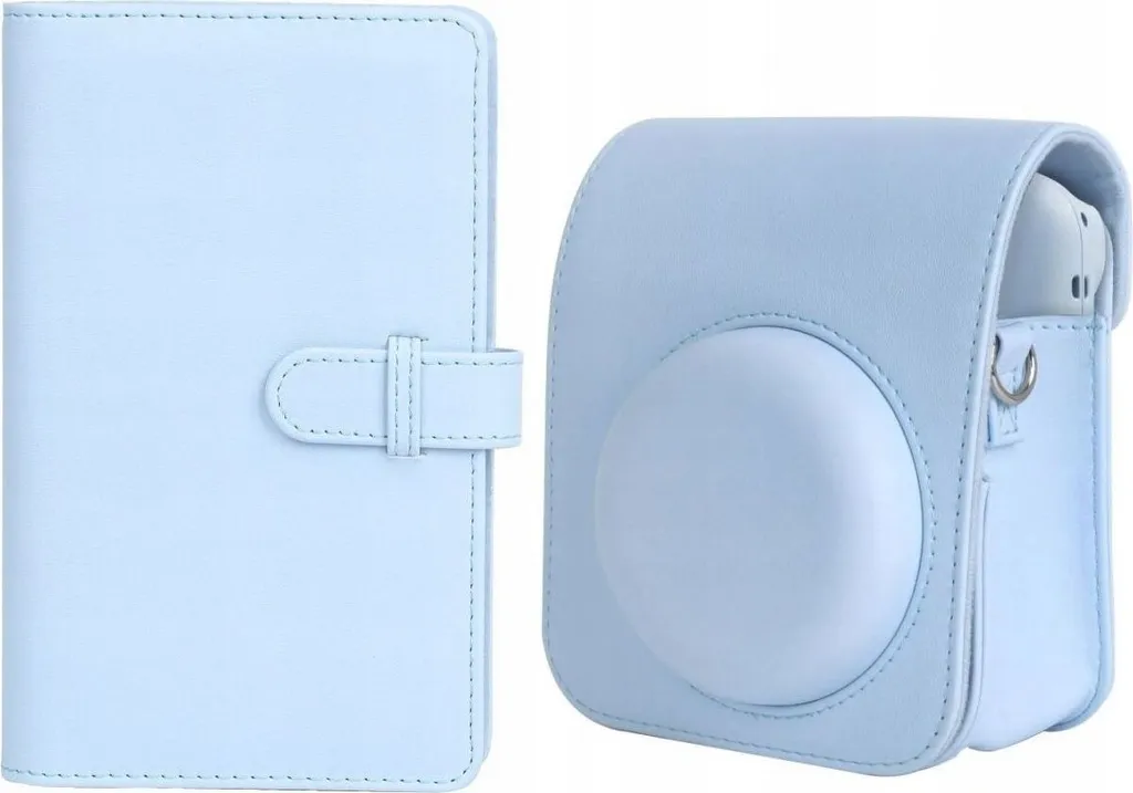 Kit Regalo Instax Mini 12: Custodia Blu e Album Fotografico 108