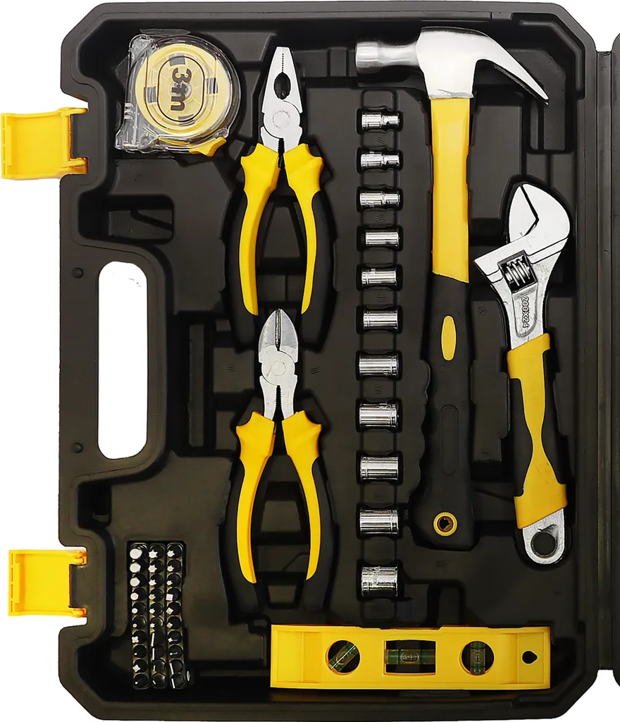 Coffret à outils 111 pièces polyvalent avec cliquet et douilles de précision - 6