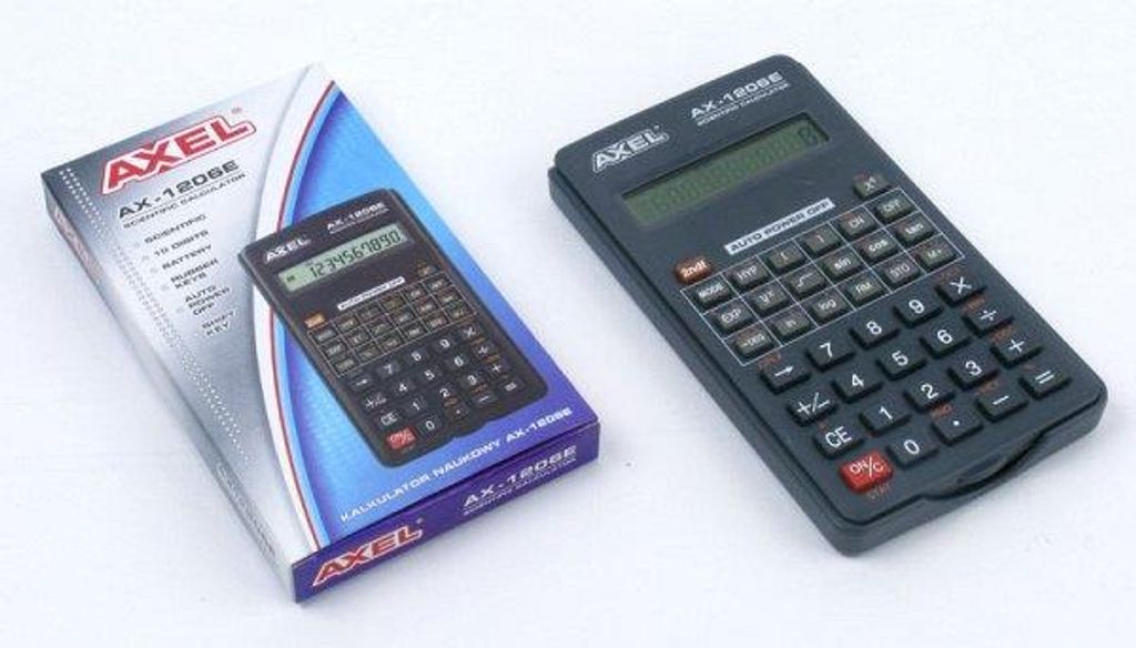 STARPAK Kalkulator naukowy AX-1206e z systemami liczbowymi Zdjęcie produktu 